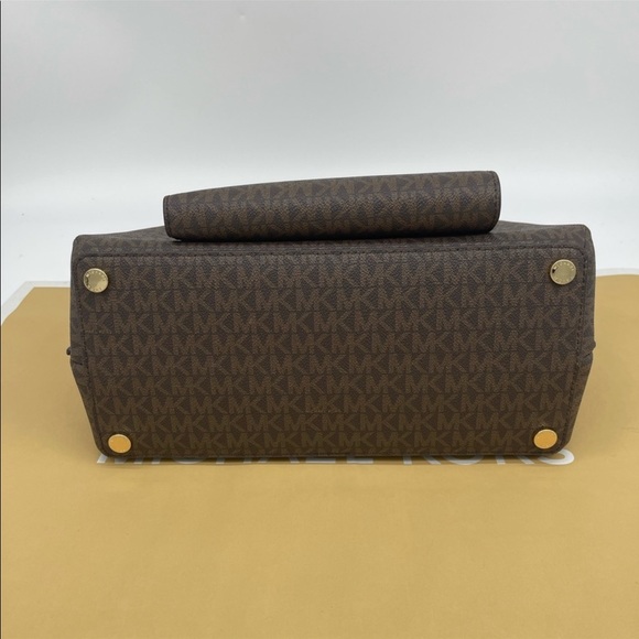 Michael Kors Teagen Satchel & Double Zip Wallet - Picture 9 of 11